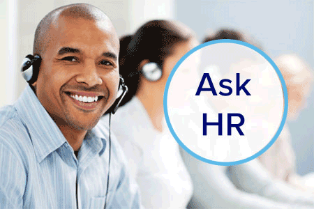 Ask HR for questions and support