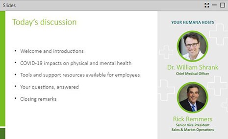 EAP Webinar: Navigating the physical and mental impacts of covid-19