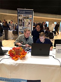 Benefits Expo - help enrolling