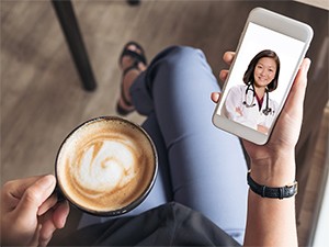 Talk to a doctors via Virtual Visits