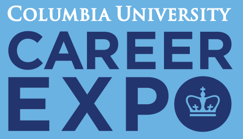 Columbia university career fair logo