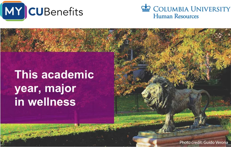 This academic year, major in wellness. (Photo credit: Guido Verona)